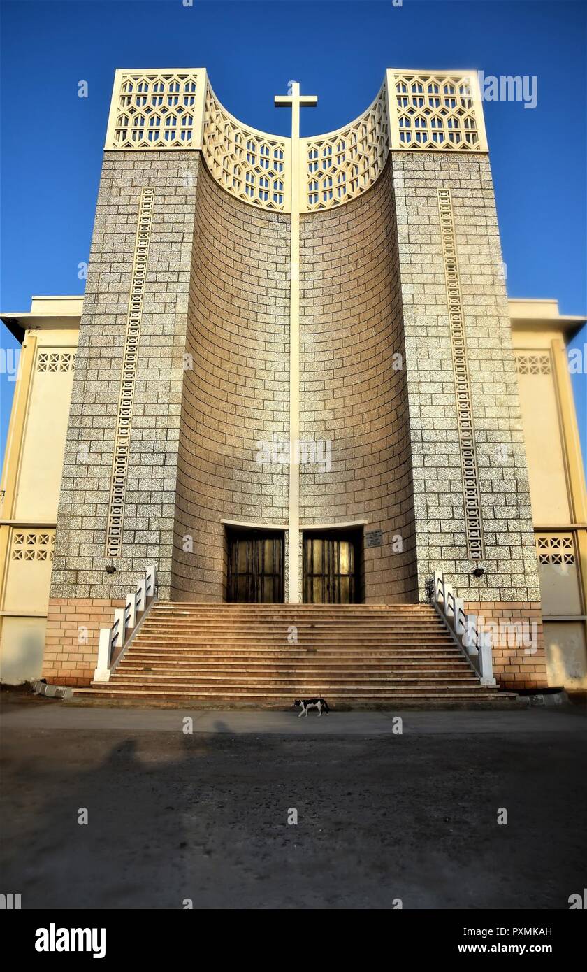 La Cathédrale Notre-Dame du Bon-Pasteur de Djibouti est situé dans ...