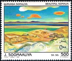 Stamp: Somalian landscape: Desert (Somalia) (Beautiful Somalia) Mi:SO  552,Yt:SO 501