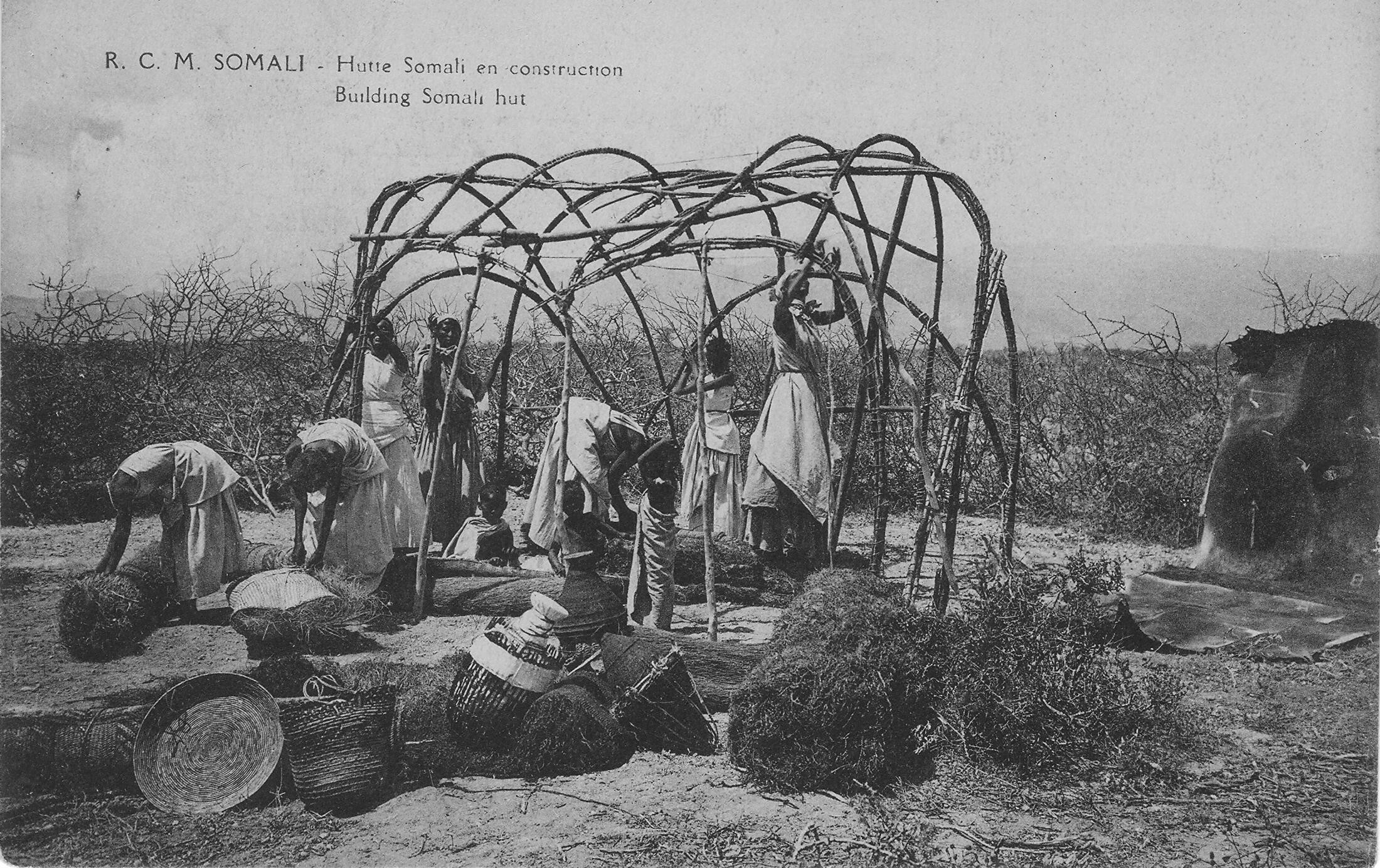 121_R. C. M. Somali - Building Somali Hut.jpg