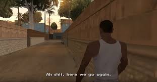 The 'Here we go again' meme is perfect for every frustrating situation