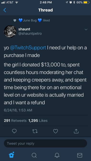 Amouranth is married