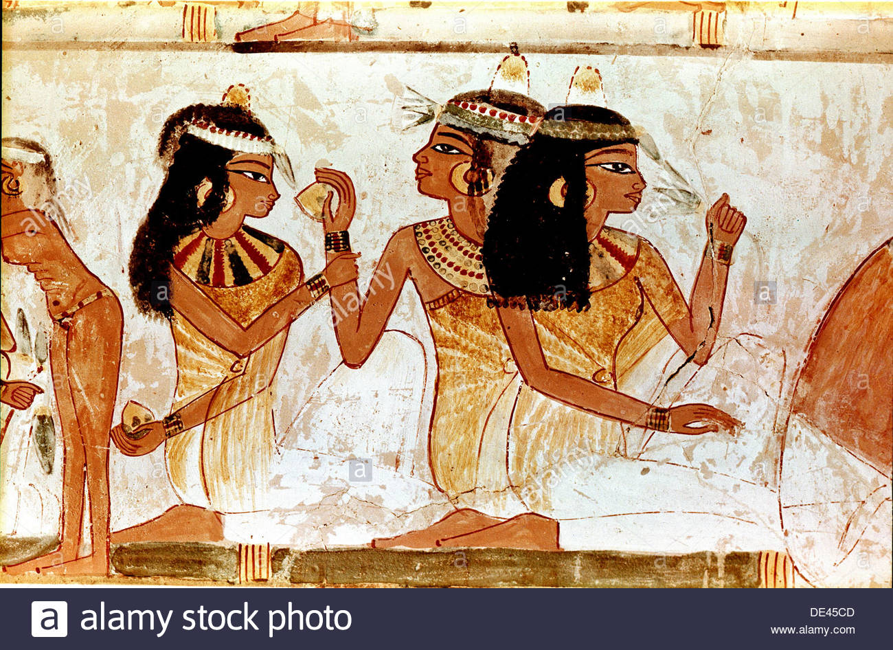 a-detail-of-a-painting-from-the-tomb-of-nakht-depicting-three-ladies-DE45CD.jpg
