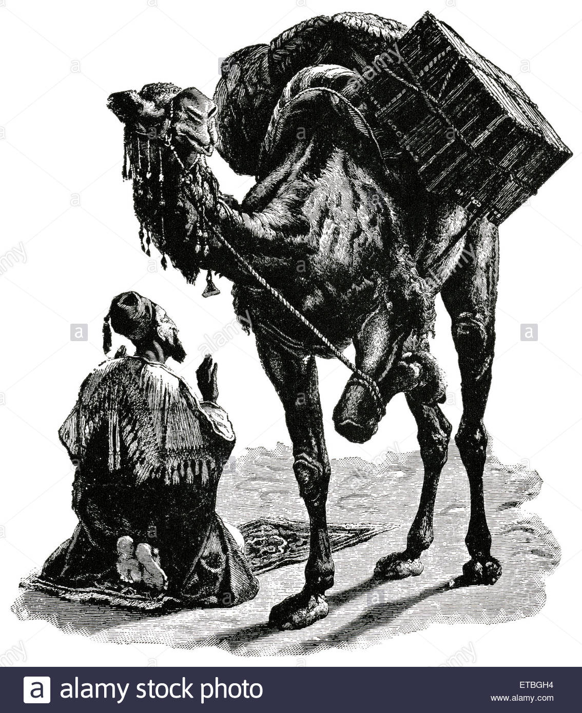 arab-merchant-facing-mecca-during-morning-prayer-arabia-classical-ETBGH4.jpg