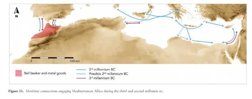 Connections maritime aux 3e et 2e millénaires source est broodbank et al.JPG