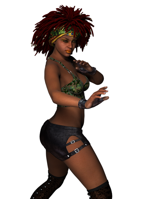 Feisty-Fight-Combat-Battle-3d-Render-Girl-Woman-1946395.png