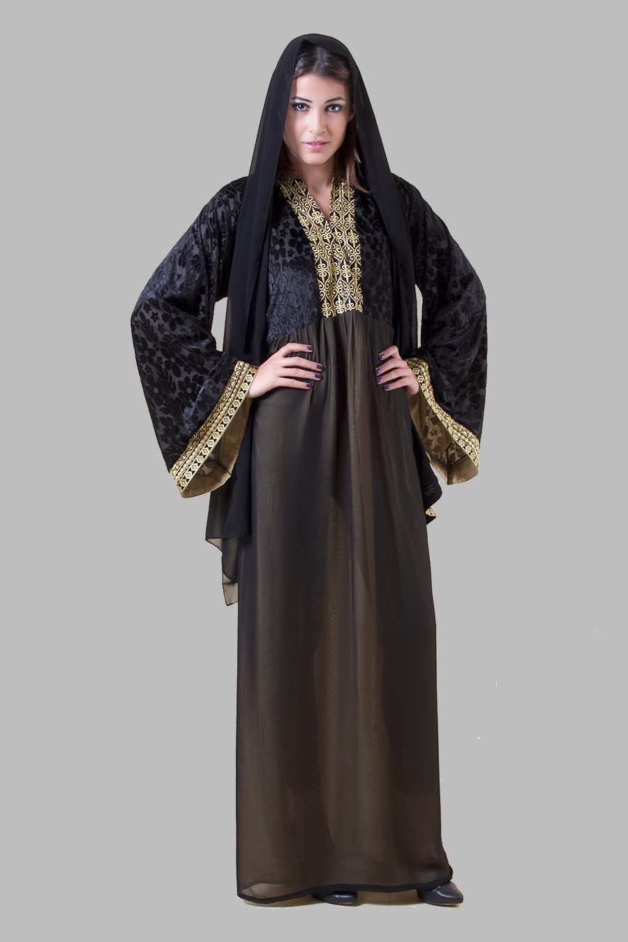 Islamic Abaya Dress Fashion 2013-14 (4).jpg