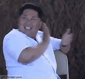 Kim-Jong-Un-LaughingClappings.gif
