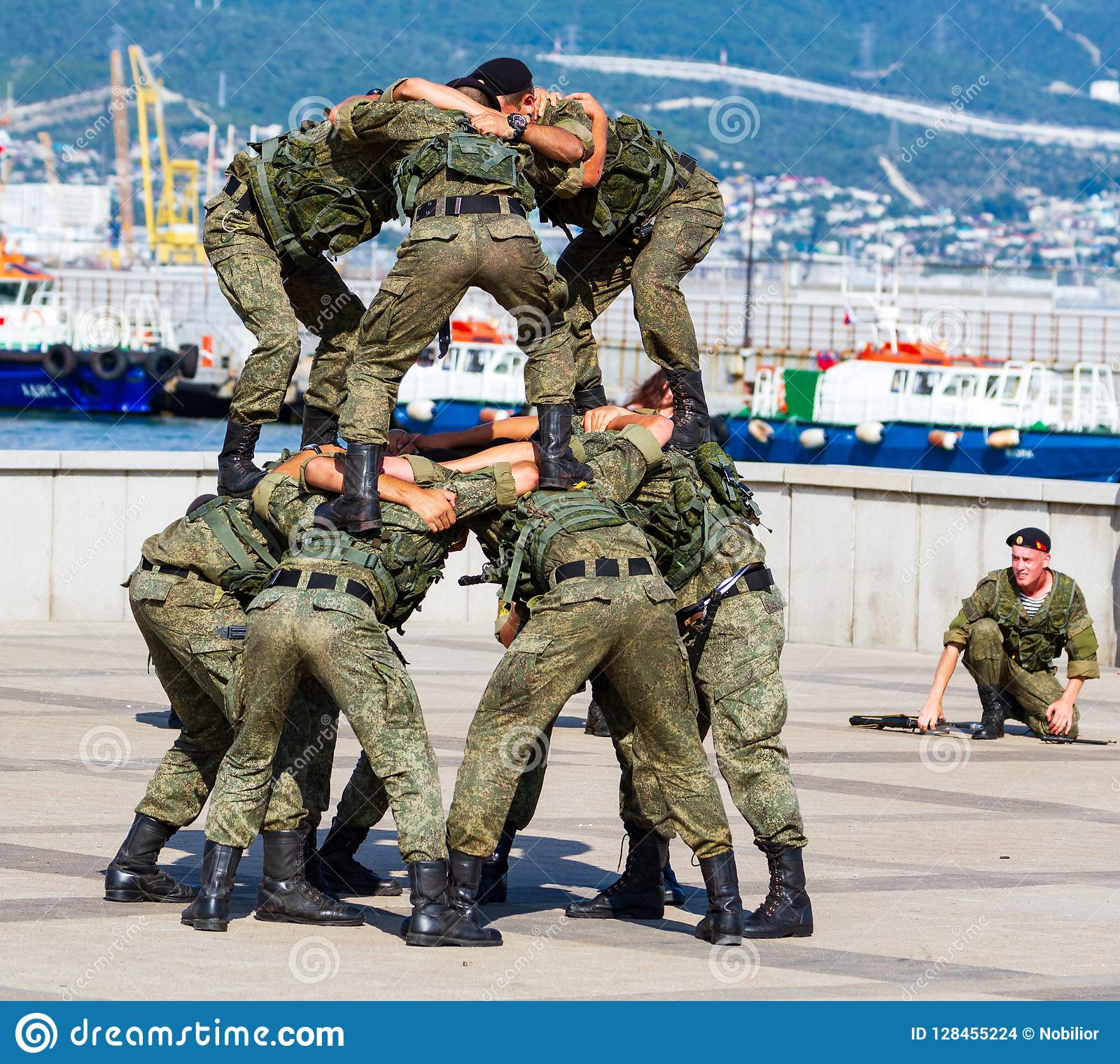 novorossiysk-russia-july-soldiers-making-human-tower-port-128455224.jpg