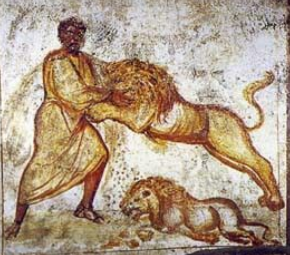 Раннехристианская живопись катакомб Даниил