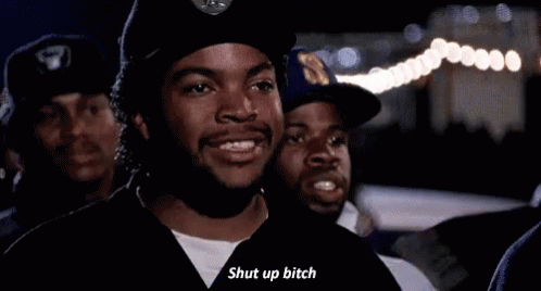 shut up ice cube.gif