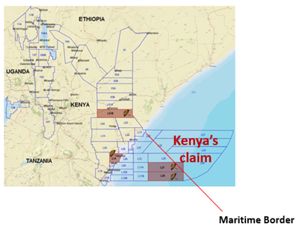 Somali Kenya Maritime border.png