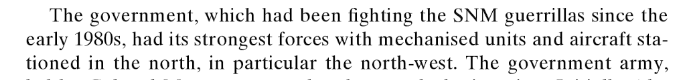 Strongest most mechanised Somalia army stationed in north.png