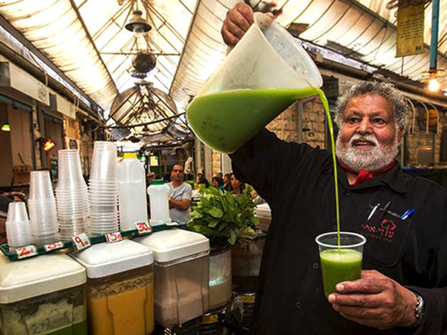 Uzi Eli Etrog Man | Restaurants in Shuk HaCarmel, Israel