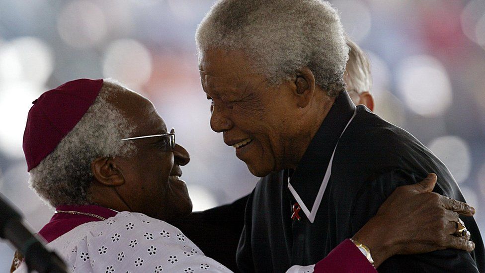 Tutu and Mandela