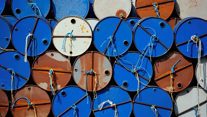 Barrels of controversy.REUTERS/REGIS DUVIGNAU