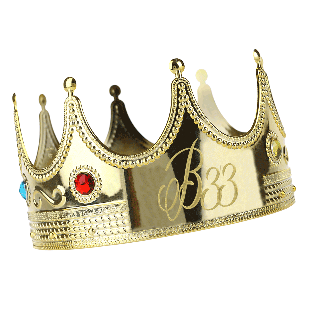 King Crown Sticker by Bee Inspired for iOS & Android | GIPHY