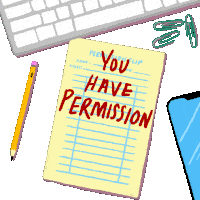 you-have-permission-to-be-human-be-human.gif