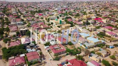 Aerial View Of Hargeisa, Somalia, The Capital Of Somaliland - Video Drone  Footage