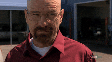 Walter White Wink GIF by Breaking Bad