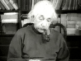albert einstein GIF