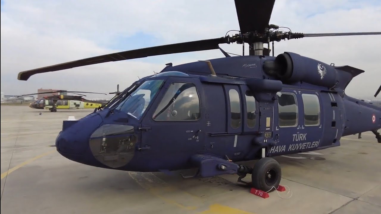 Turkish Air Force receives 1st TAI/Sikorsky T-70 Black Hawk Helicopter