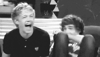 one direction laughing GIF