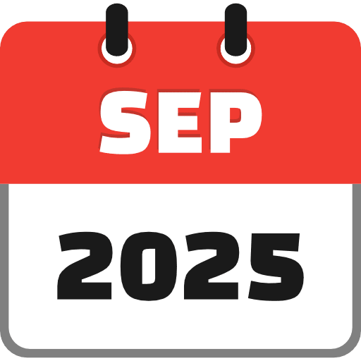 September 2025 Icon SVG Vector & PNG Free Download | UXWing