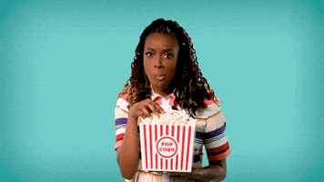 Pop Corn GIF by chescaleigh