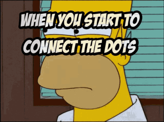 Connect The Dots Connecting The Dots GIF - Connect The Dots Connecting The  Dots Homer - Discover & Share GIFs
