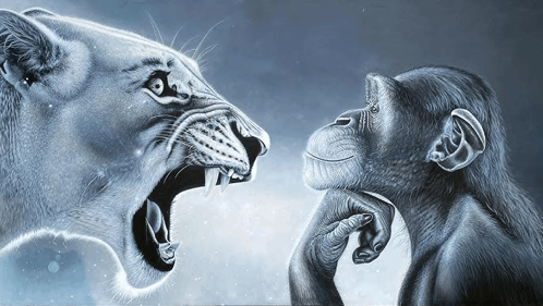 Ragebaiting Moneky Monkey Meme - Ragebaiting moneky Ragebait Monkey -  Discover & Share GIFs