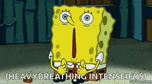 Spongebob Squarepants Heavy Breathing Intensifies GIF - Spongebob Squarepants Heavy Breathing Intensifies Hyperventilating GIFs