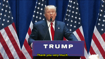 donald trump thank you GIF