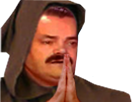 Sticker risitas prie holy sacred prayer miyazaki from software