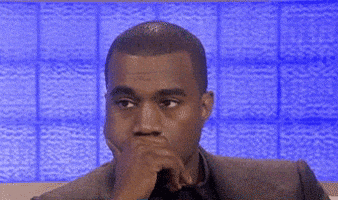 Bored Kanye West GIF