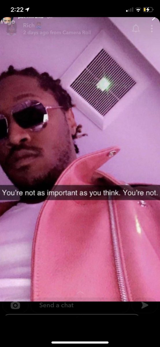 MB on Twitter: like future said “you are not as important ...