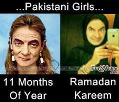 Funny Pictures, Jokes and Gifs / Animations: Pakistani Girls in Ramadan and  During Rest of Year Funny Ra… | Funny pictures pakistani, Some funny jokes,  Funny quotes