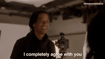Cbc I Agree GIF by Kim's Convenience - Find & Share on GIPHY