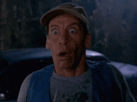 scared ernest GIF
