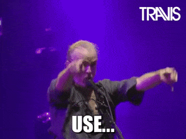 Fran Healy Reaction GIF by Travis