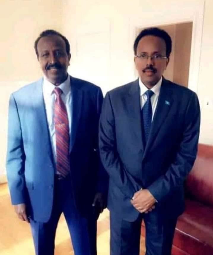 President Farmaajo honours a war criminal