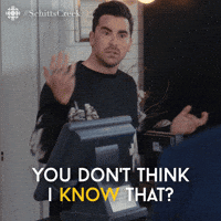 You Dont Think I Know That Schitts Creek GIF by CBC
