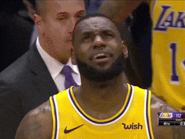 Lebron Looks Up GIFs - Get the best GIF on GIPHY