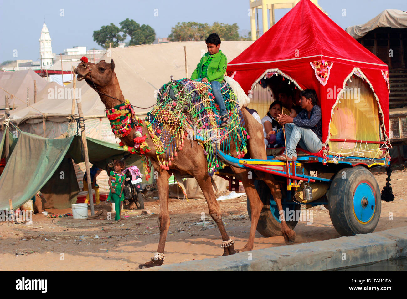 camel-cart-a-popular-mode-of-transport-in-rajasthan-india-FAN96W.jpg