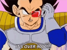 Vegeta Over 9000 GIFs | Tenor