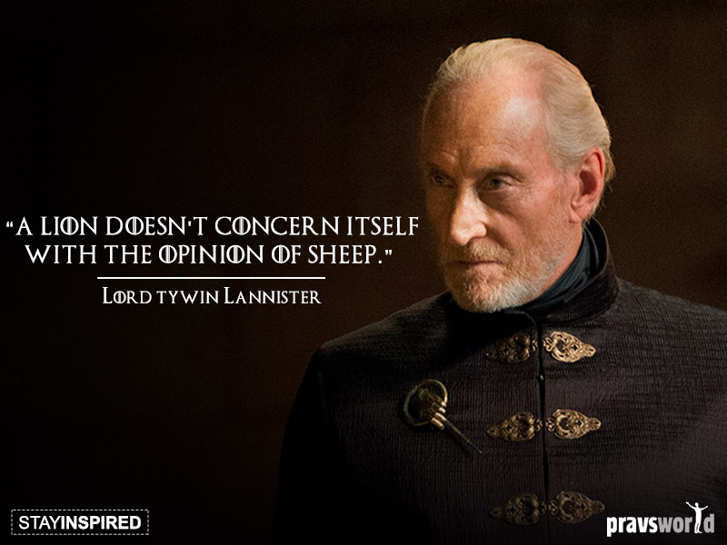 A Lion Doesn't Concern Himself With The Opinion Of Sheep. | The Road To  Winning