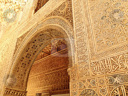 cutcaster-photo-801001270-Moorish-art-and-architecture-inside-the-Alhambra-Granada-Spain.jpg