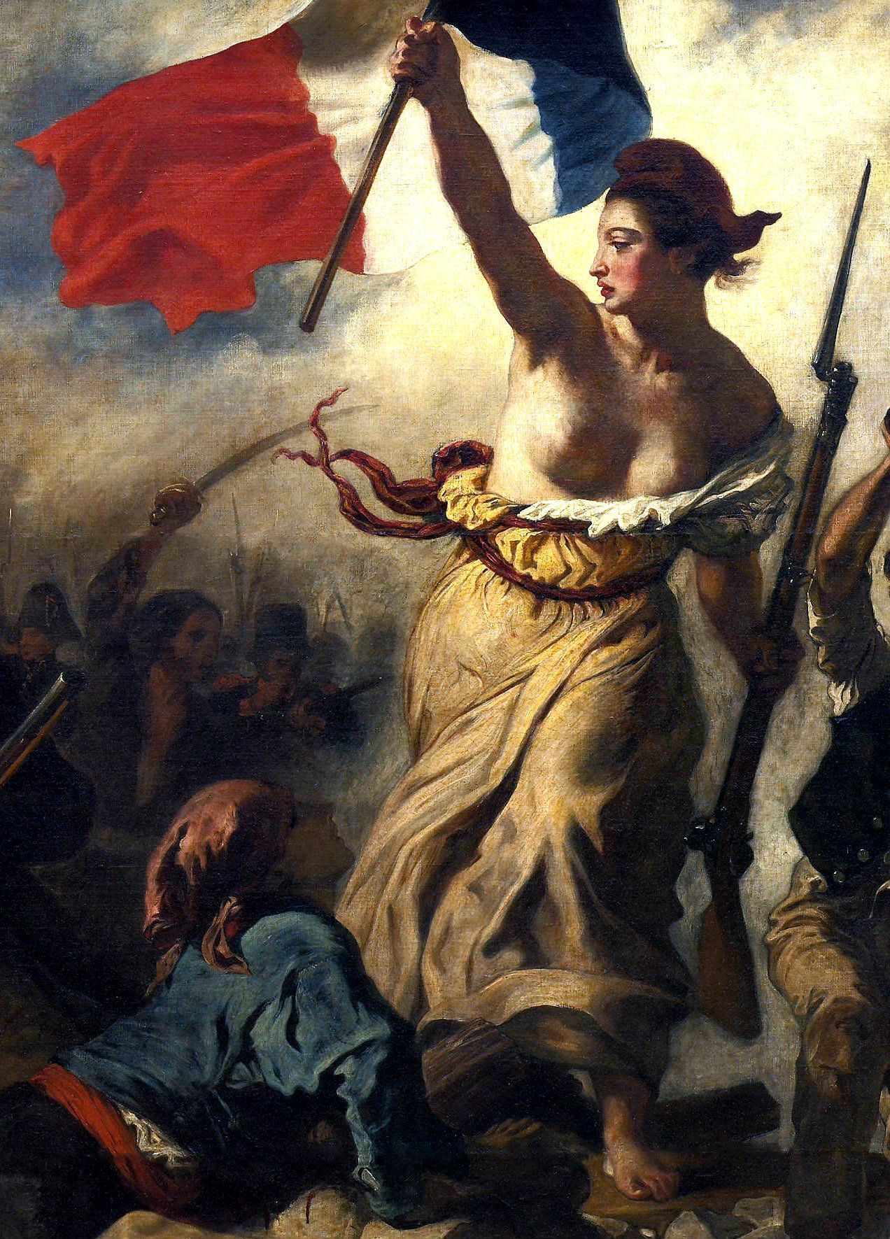 Marianne-personification of France | Art history memes, Art ...