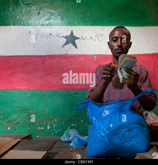 man-counting-bills-in-front-of-somaliland-flag-hargeisa-somaliland-cbn1my.jpg