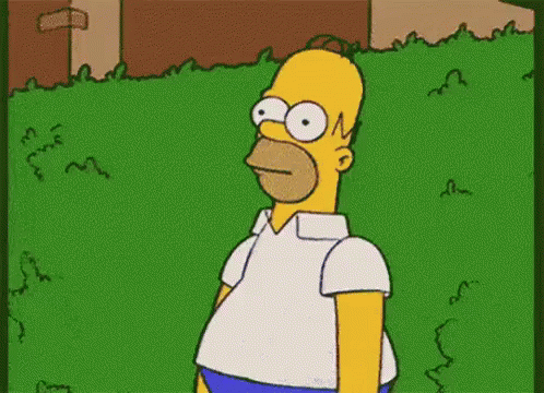 The Simpsons Homer GIF - The Simpsons Homer Im Out - Discover & Share GIFs