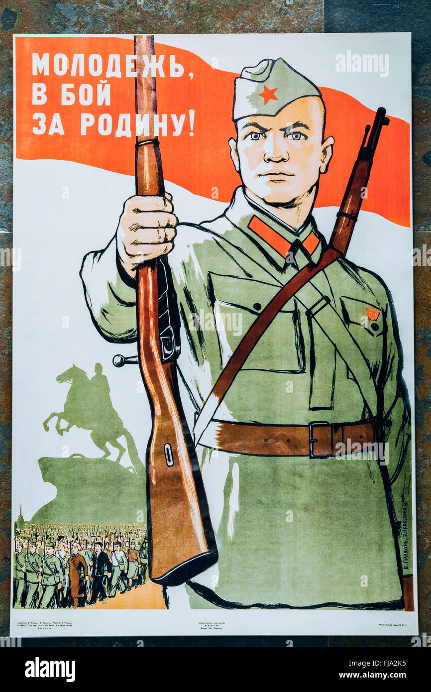 Ww2 Vintage Propaganda Poster High Resolution Stock Photography ...